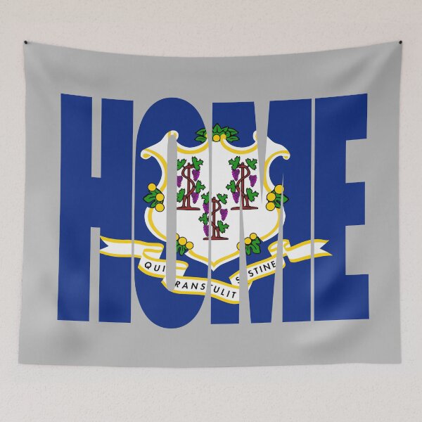 Item preview, Connecticut Home - State Flag designed and sold by DonDota.