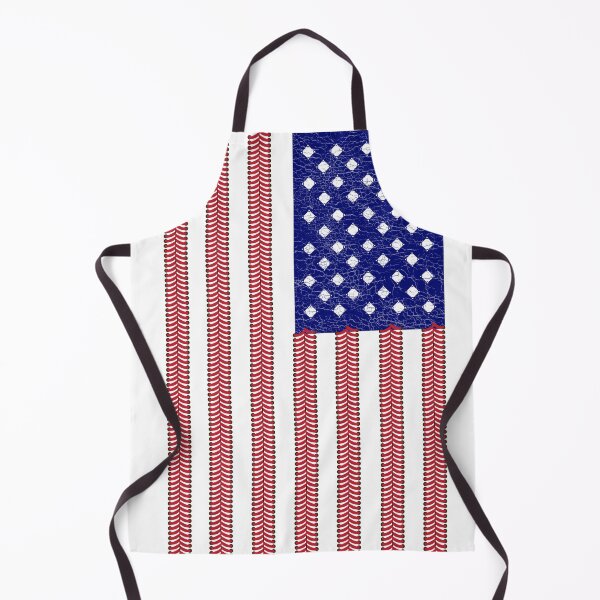 Item preview, Baseball American Flag Cool Seam Design designed and sold by LeGND.