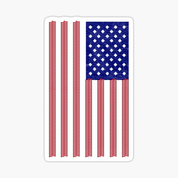 Item preview, Baseball American Flag Cool Seam Design  designed and sold by LeGND.