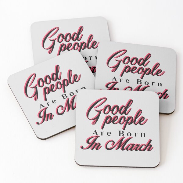 Item preview, Good people are born in March  designed and sold by barotel34.