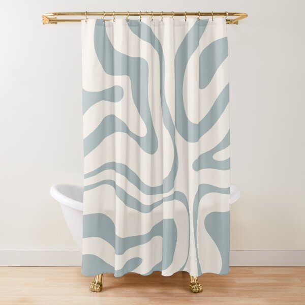 sage green and cream curtains