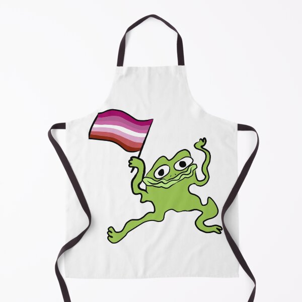 Item preview, Lesbian Pride Froggy (pink) designed and sold by Josie Richey.
