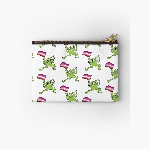 Item preview, Lesbian Pride Froggy (pink) designed and sold by Josie Richey.