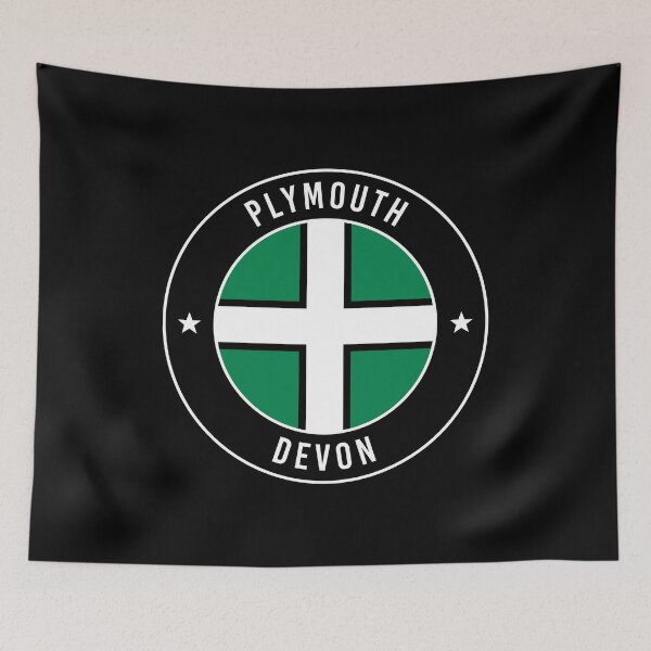 Item preview, Plymouth Devon County Flag designed and sold by ClassyCo.