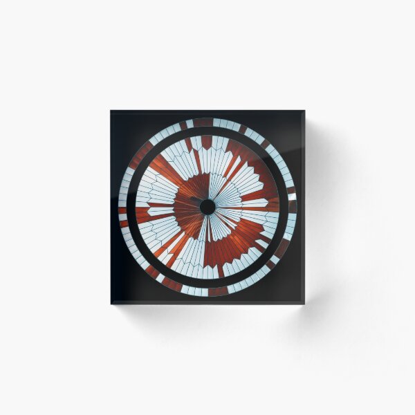 Perseverance Parachute Dare Mighty Things - JPL Acrylic Block