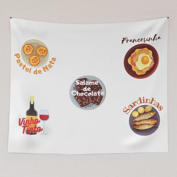 Item preview, Portuguese Food stickers pack designed and sold by Schuva.
