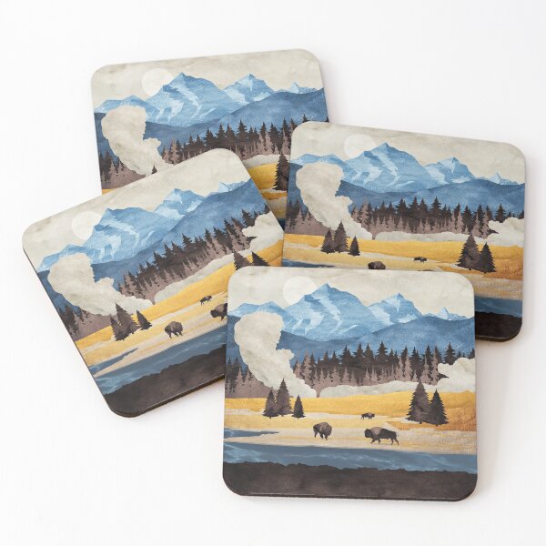 Item preview, Yellowstone National Park - A Design to Celebrate America the Beautiful designed and sold by JackMoreh.