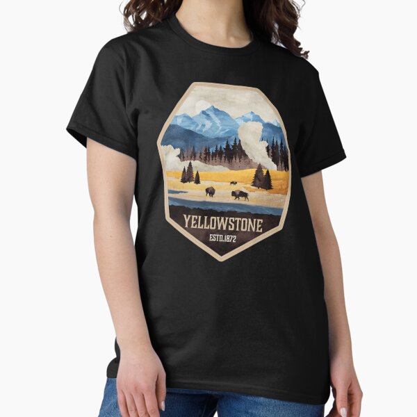 Artikel-Vorschau von Yellowstone-Nationalpark – Ein Entwurf zur Feier des schönen Amerika, designt und verkauft von JackMoreh.