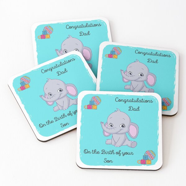 Item preview, Congrats Dad - Birth of Son designed and sold by CoyoteGifts.