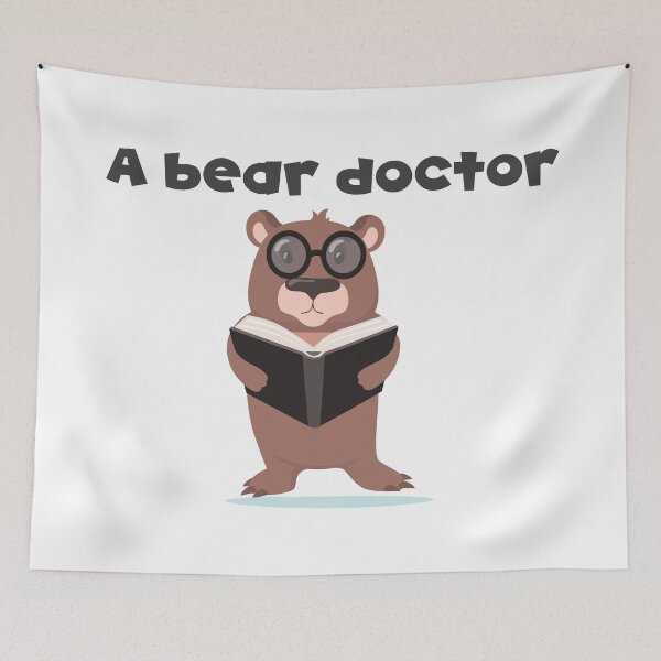 Item preview, a bear doctor designed and sold by kikinafashion.
