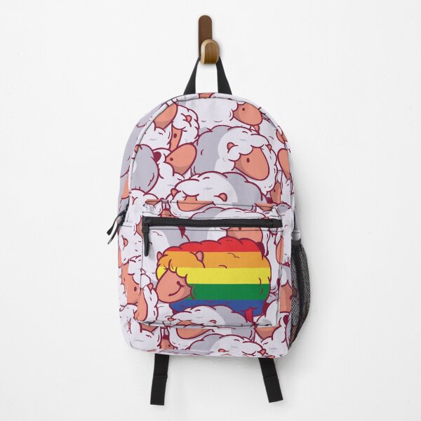 Item preview, I am Baa-eautiful - Pride rainbow LGBTQ+ designed and sold by PosterpartyCo.