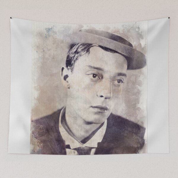 Item preview, Buster Keaton - Watercolor Vintage - D10 designed and sold by DecoVintage.