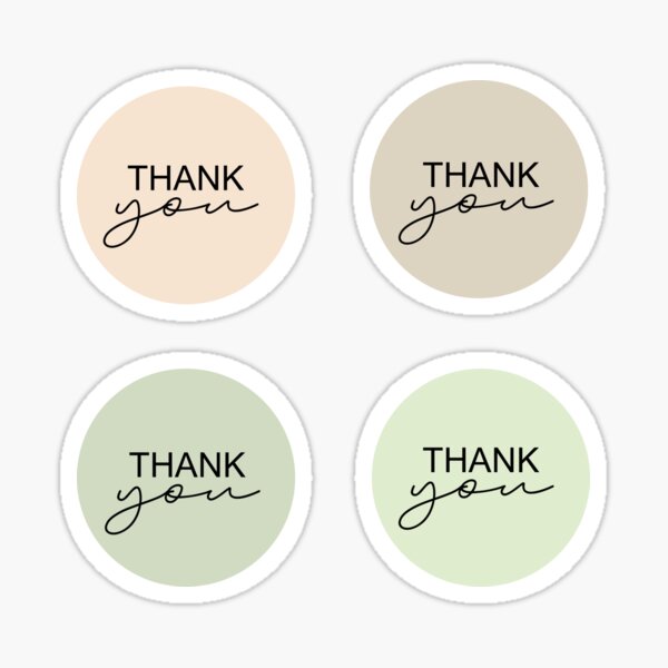 Thank you Sticker Sticker