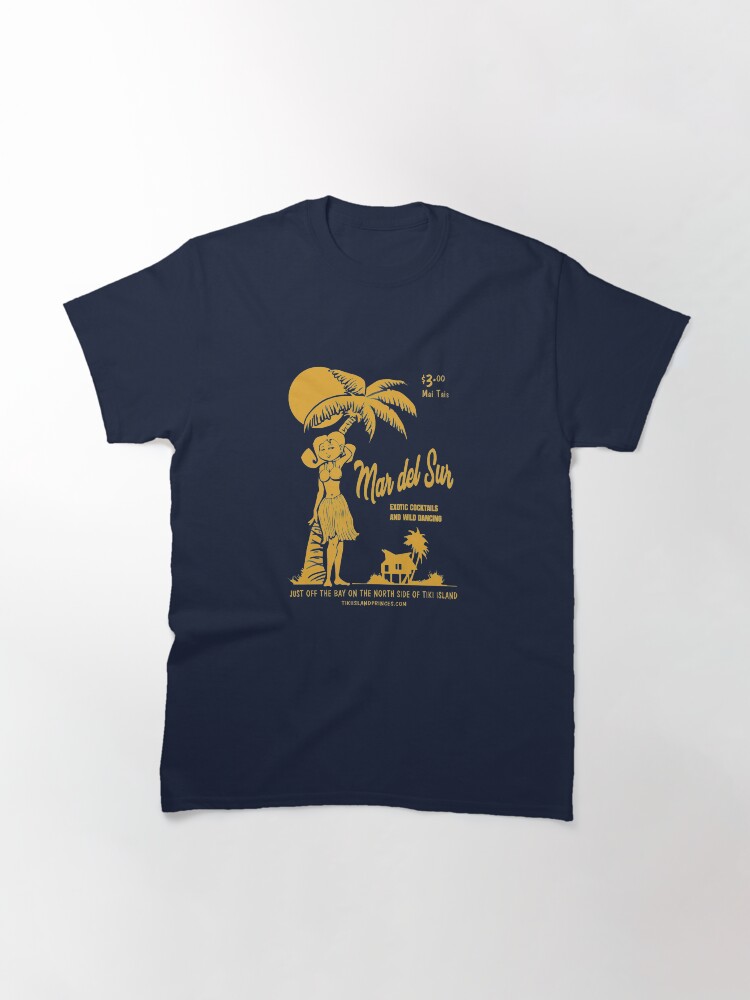 Thumbnail 3 of 7, Classic T-Shirt, MarDeSur designed and sold by TikiiPrincess.