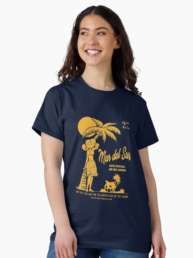 Thumbnail 1 of 7, Classic T-Shirt, MarDeSur designed and sold by TikiiPrincess.