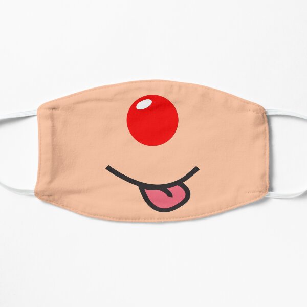 Red Nose Day, Funny Clown Nose Flat Mask