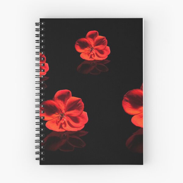 Item preview, Four Red Geranium Flowers for Granium Lovers designed and sold by digoarpi.
