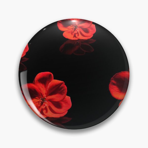 Item preview, Four Red Geranium Flowers for Granium Lovers designed and sold by digoarpi.