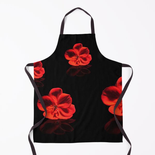 Item preview, Four Red Geranium Flowers for Granium Lovers designed and sold by digoarpi.