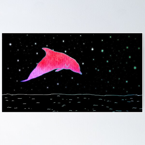 Item preview, Pink Dolphin Jump designed and sold by Gifts With Nature.