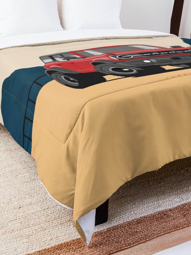 Alternate view of Bronco 2021 Red Comforter