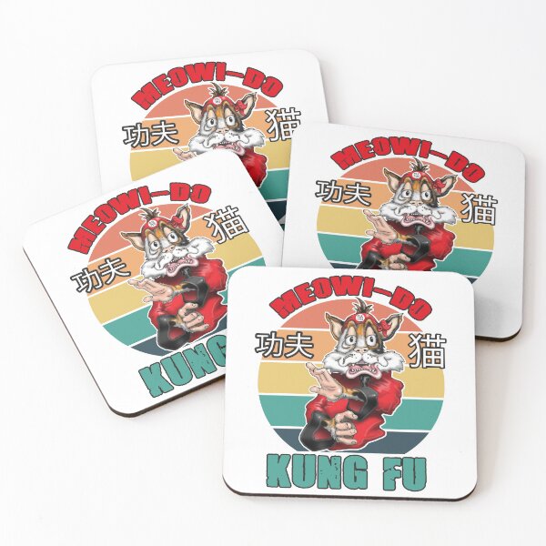 Item preview, Kungfu Cat Funny Kung fu Fighting Cat designed and sold by Status71.