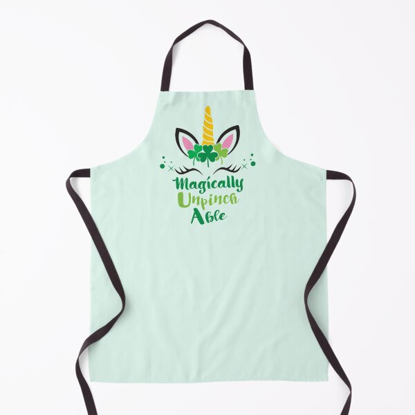 Item preview, Magically Unpinchable - Unicorn Face Clover, St. Patrick’s Day designed and sold by K-icon.