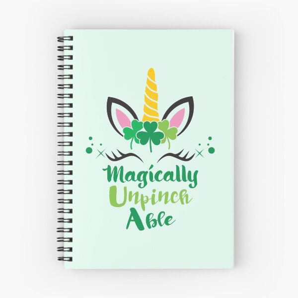 Item preview, Magically Unpinchable - Unicorn Face Clover, St. Patrick’s Day designed and sold by K-icon.