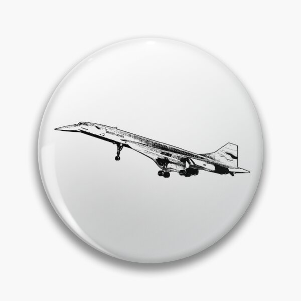 Supersonic Pins And Buttons Redbubble - concorde games roblox