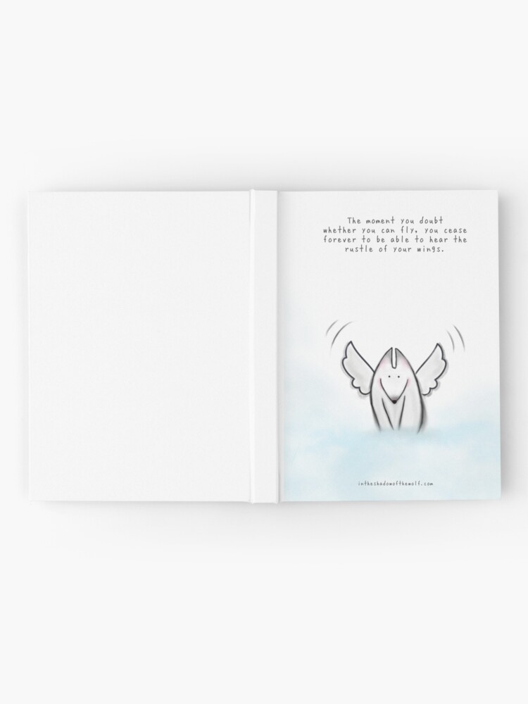 Alternate view of The Rustle of Your Wings Hardcover Journal