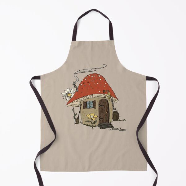 Item preview, Red Mushroom House in Cottagecore Aesthetic: Vintage Grunge Fairycore Mycology, Magic Psychedelic Witchcraft Home in the Woods, Forest Themed Goblincore Hippie designed and sold by MinistryOfFrogs.