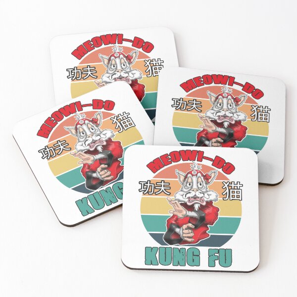 Item preview, Kungfu Cat Funny Kung fu Fighting Cat designed and sold by Status71.