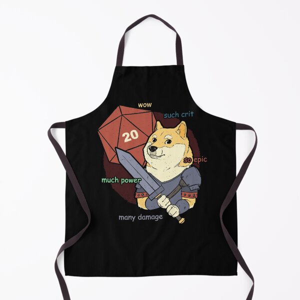 Item preview, RPG Doge Meme designed and sold by Studio Mootant.
