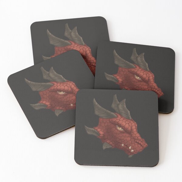 Item preview, small red dragon head designed and sold by josedrozd.