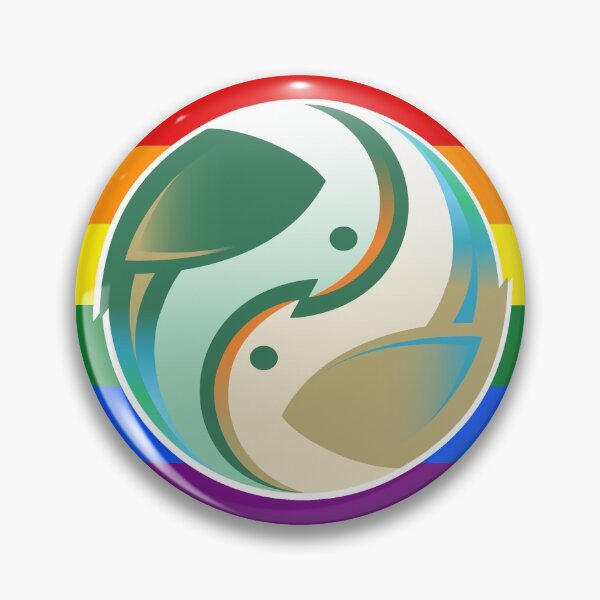Item preview, Lovebird Speedrunning Logo (Rainbow Pride) designed and sold by Sentoki.