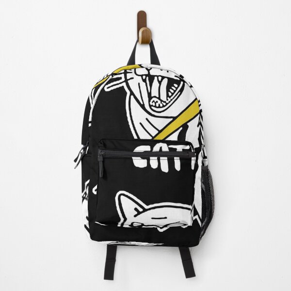 Item preview, cat vs tiger black and white art designed and sold by allengary.