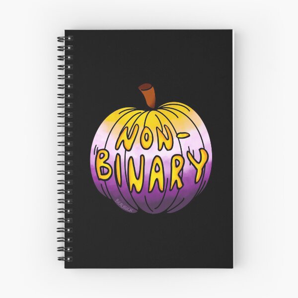 Item preview, Nonbinary Pride Pumpkin  designed and sold by clocknebulae.