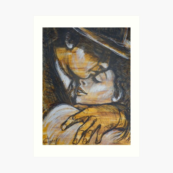 Lovers - Casablanca Art Print