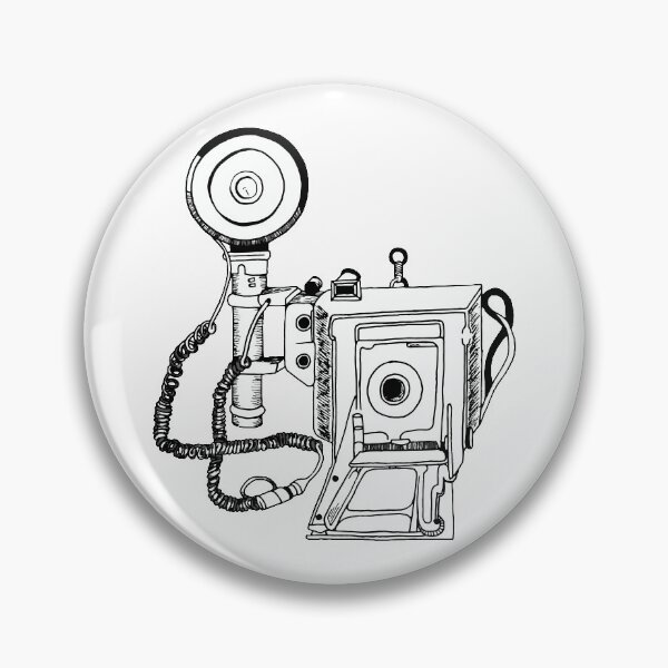 Item preview, Antique Camera Drawing designed and sold by Arianna Khalil.