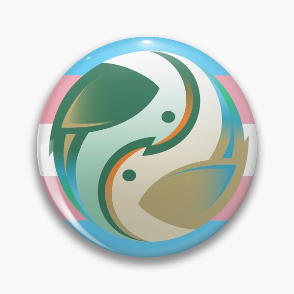 Item preview, Lovebird Speedrunning Logo (Trans Pride) designed and sold by Sentoki.