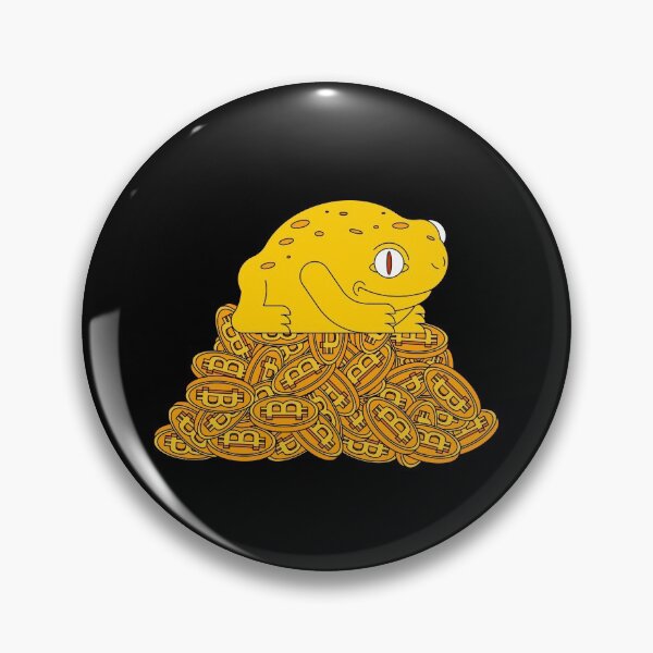 Item preview, Frog and Bitcoin - Chinese Symbol of Wealth designed and sold by AeroAstro.
