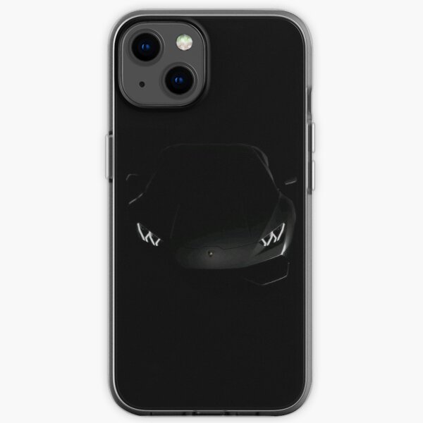 Dunkler Lambroghini Huracan iPhone Flexible Hülle