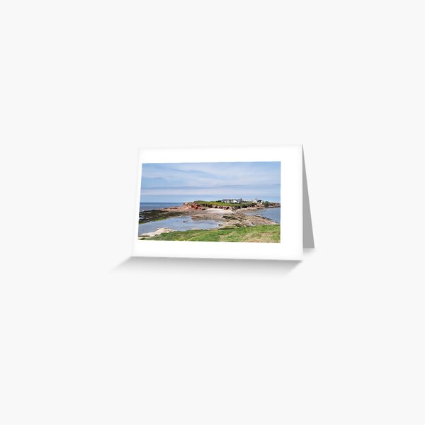 Hilbre Island As The Tide Comes In Greeting Card