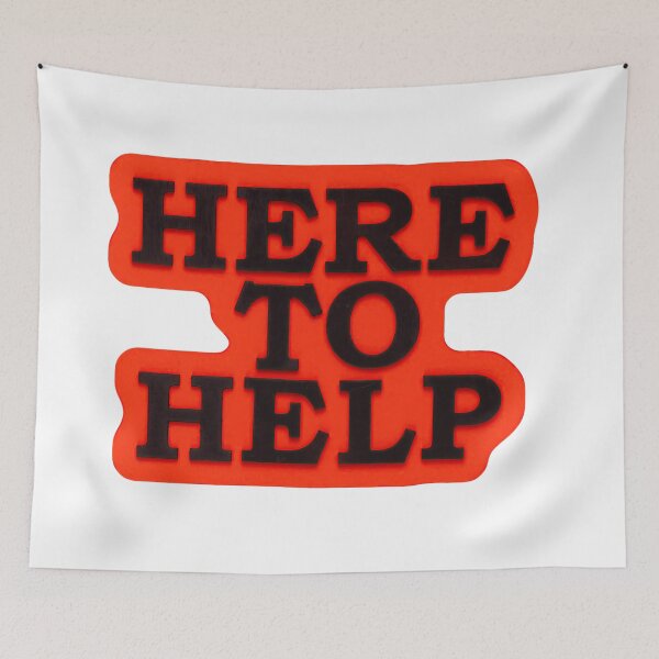 Item preview, Here to help designed and sold by EricaOp.