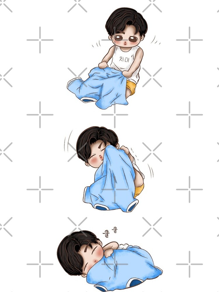 Aperçu 4 sur 4. Coque iPhone avec l'œuvre BTS Jimin créée et vendue par RoniPool.