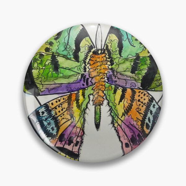 Item preview, Madagascan Sunset Moth designed and sold by NahmasteNicole.