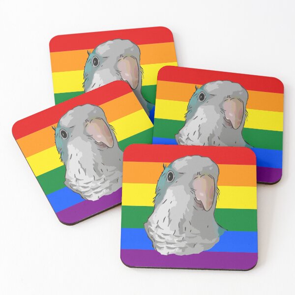 Item preview, Ori Rainbow Pride (Quaker parrot) designed and sold by Sentoki.
