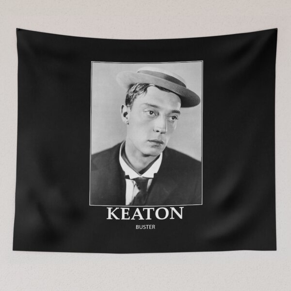 Item preview, Buster Keaton - BW - D12 designed and sold by DecoVintage.