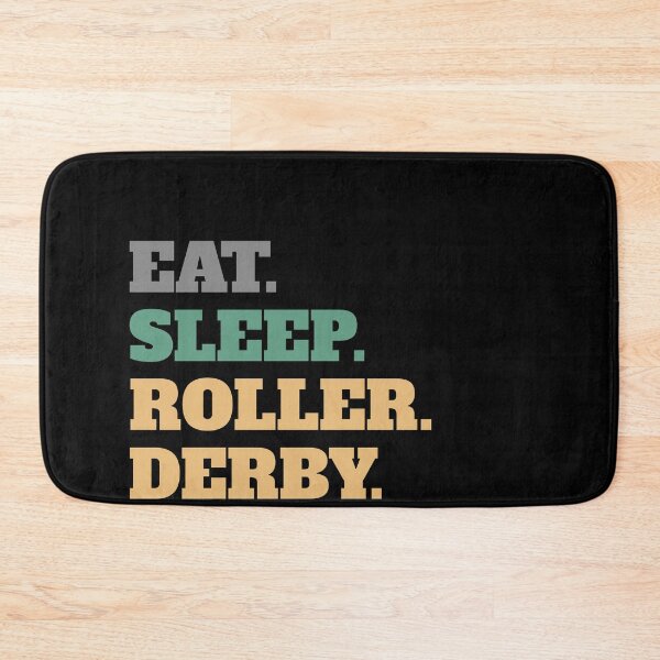 Item preview, Eat Sleep Roller Derby Repeat designed and sold by Salvadax.