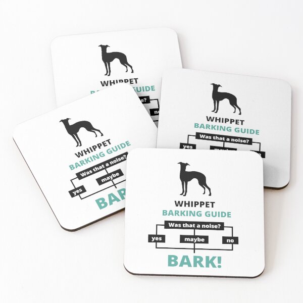 Item preview, whippet barking guide designed and sold by promisesarelies.